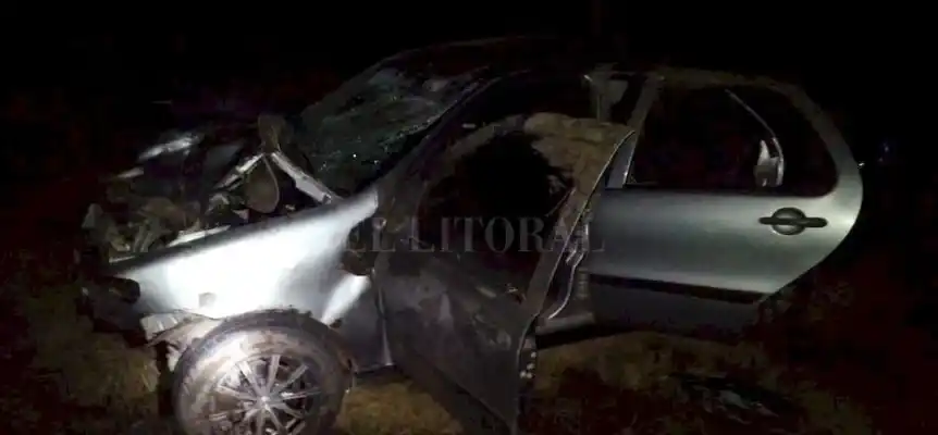 Trágico accidente en el oeste provincial