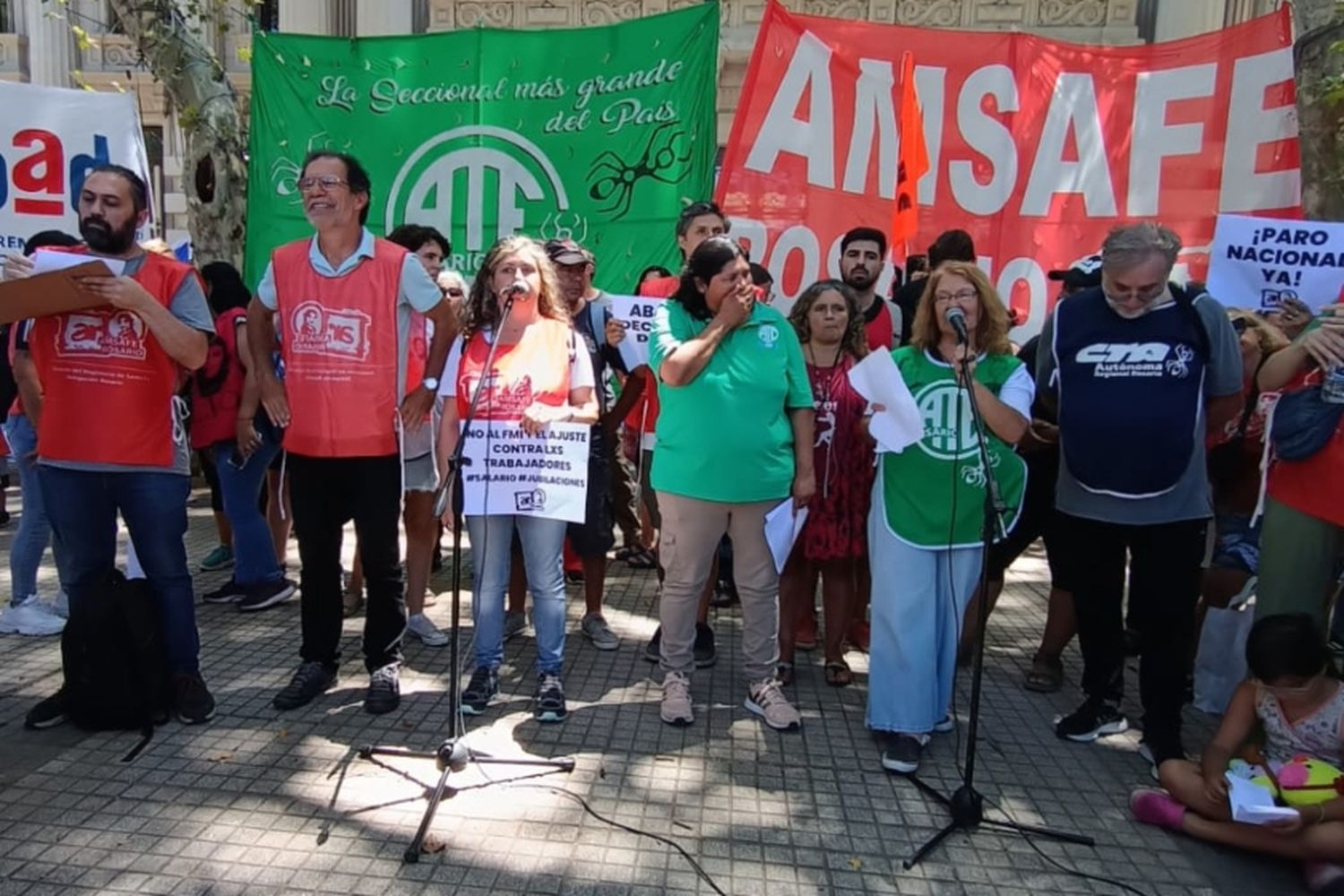 Amsafé Rosario va al paro este jueves y pide la liberación de los sindicalistas detenidos