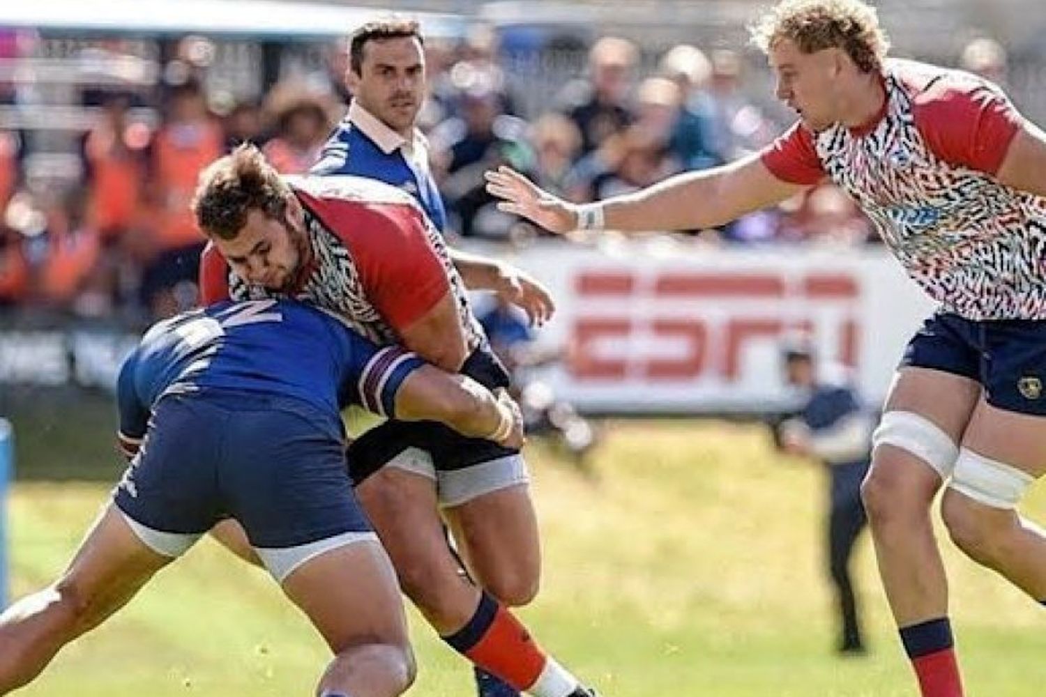 Pampas XV goleó a los Raptors