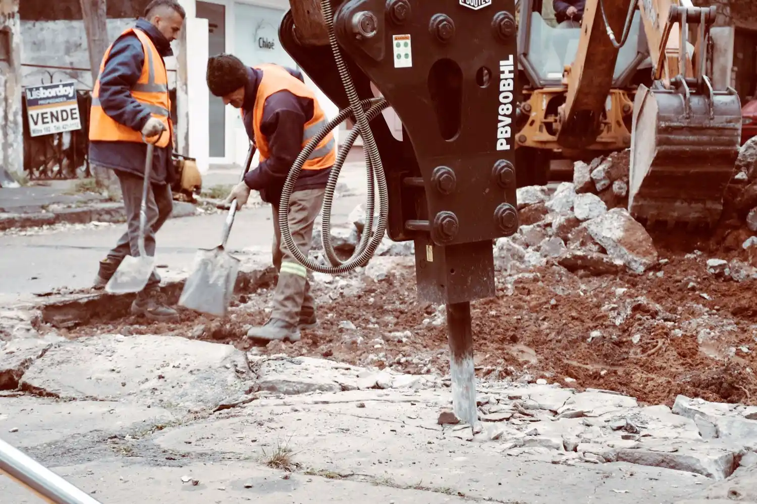 Programa de arreglo y bacheo de calles