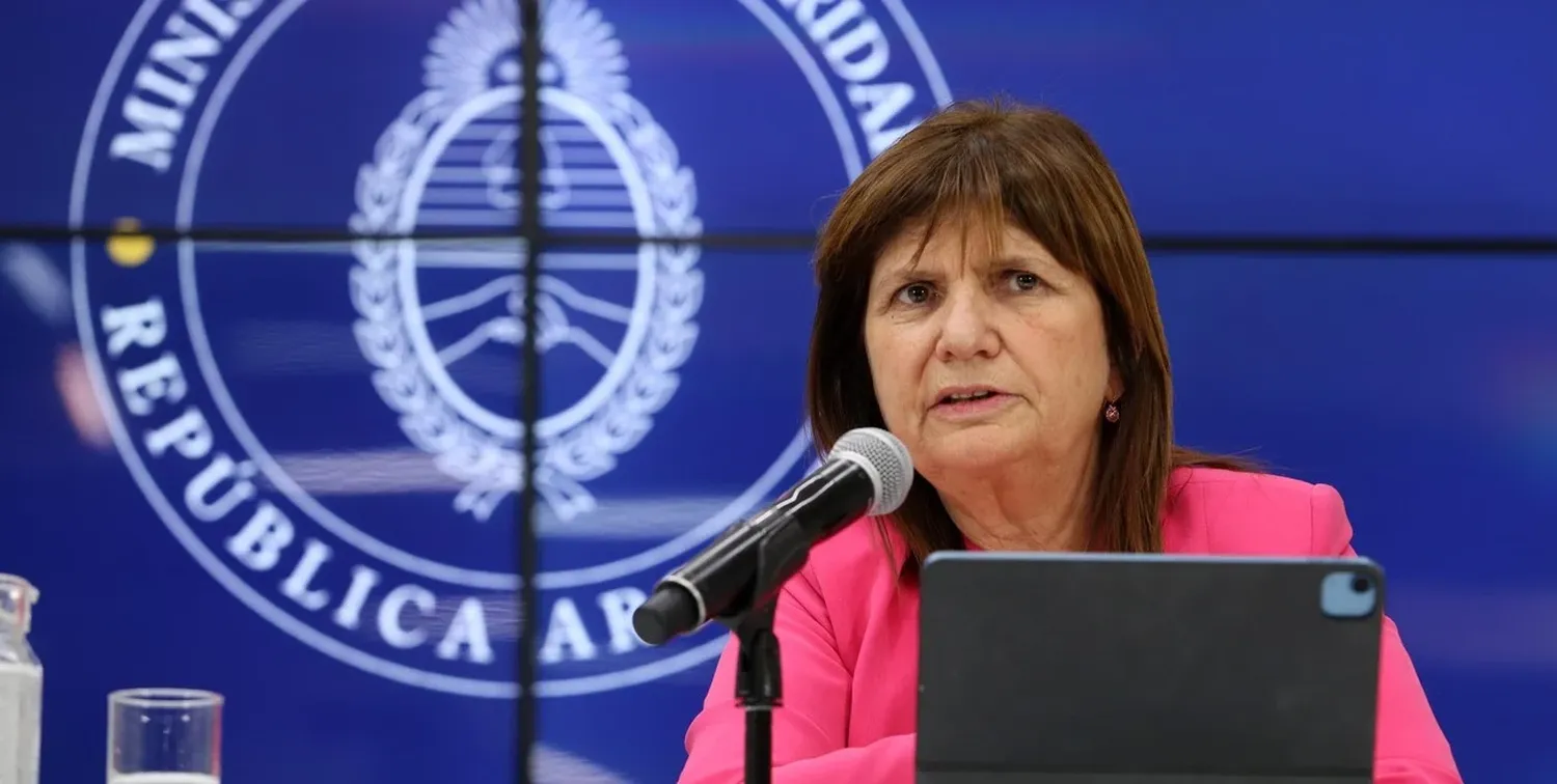 Ministra de Seguridad de la Nación, Patricia Bullrich.