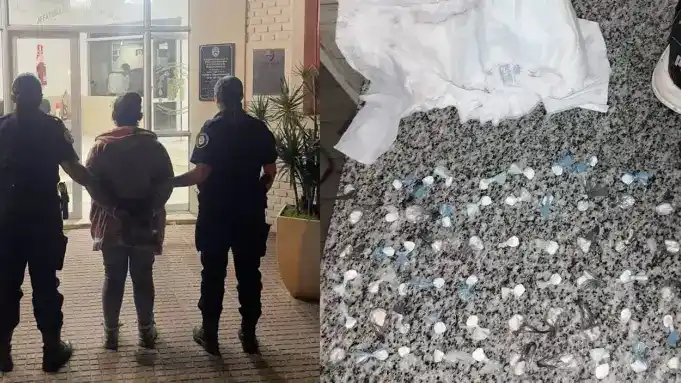 Escondió cocaína en un pañal y fue detenida en la terminal de ómnibus