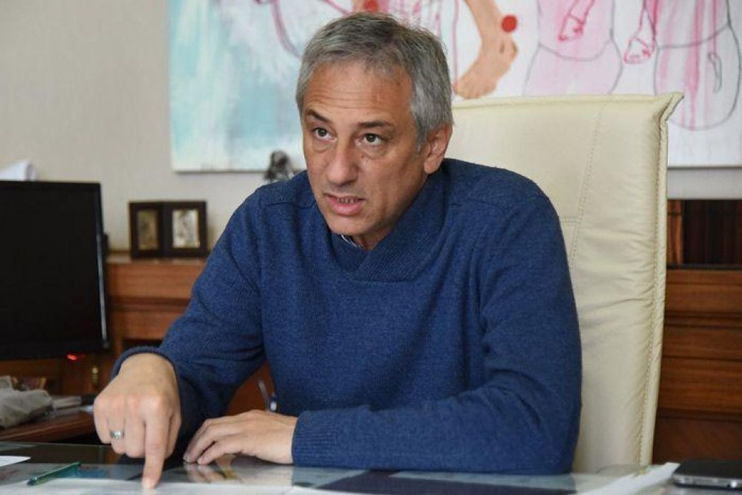 Olavarría: "Gente que estuvo muy cerca de Galli en 2015, hoy está conmigo", dijo Eseverri