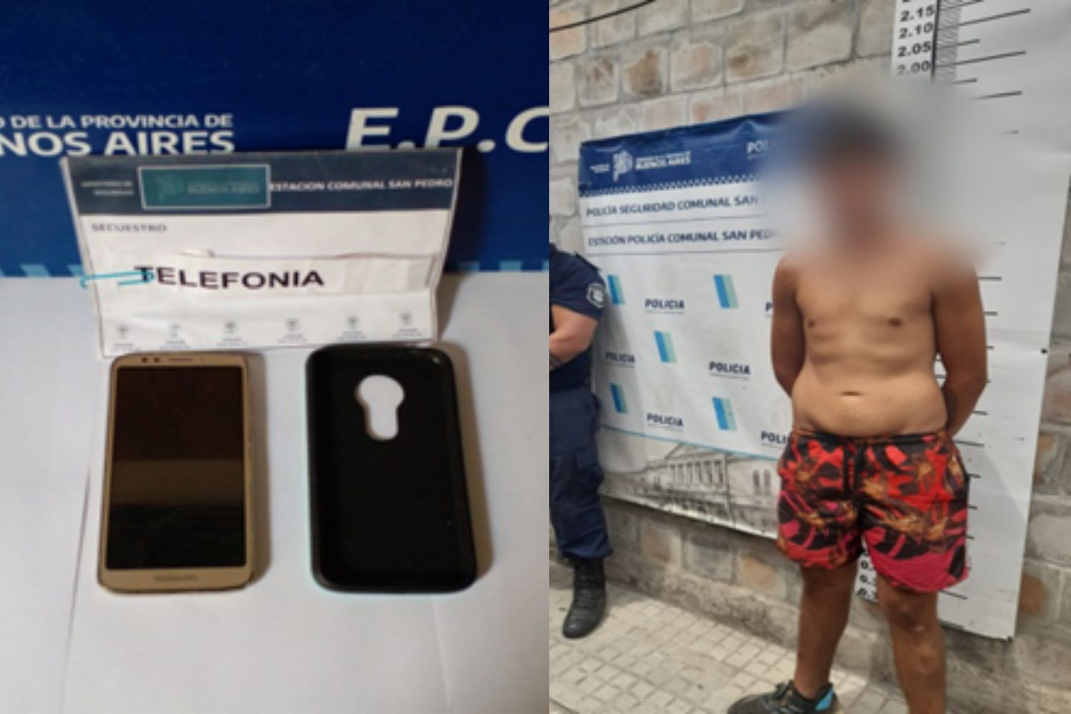 Le robó el celular a un nene de 13 años y lo detuvieron