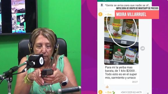 Moira, la defensora del consumidor informal y luchadora de precios