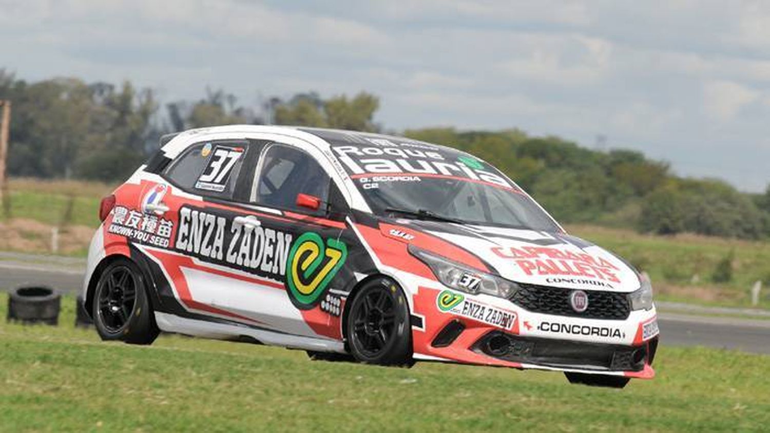 Gabriel Scordia en la formación del equipo campeón del Turismo Nacional