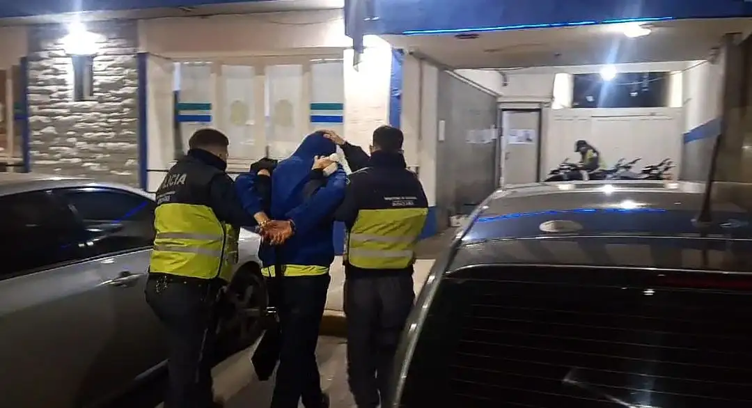 Posee antecedentes por hurto y disturbios en la vía pública.