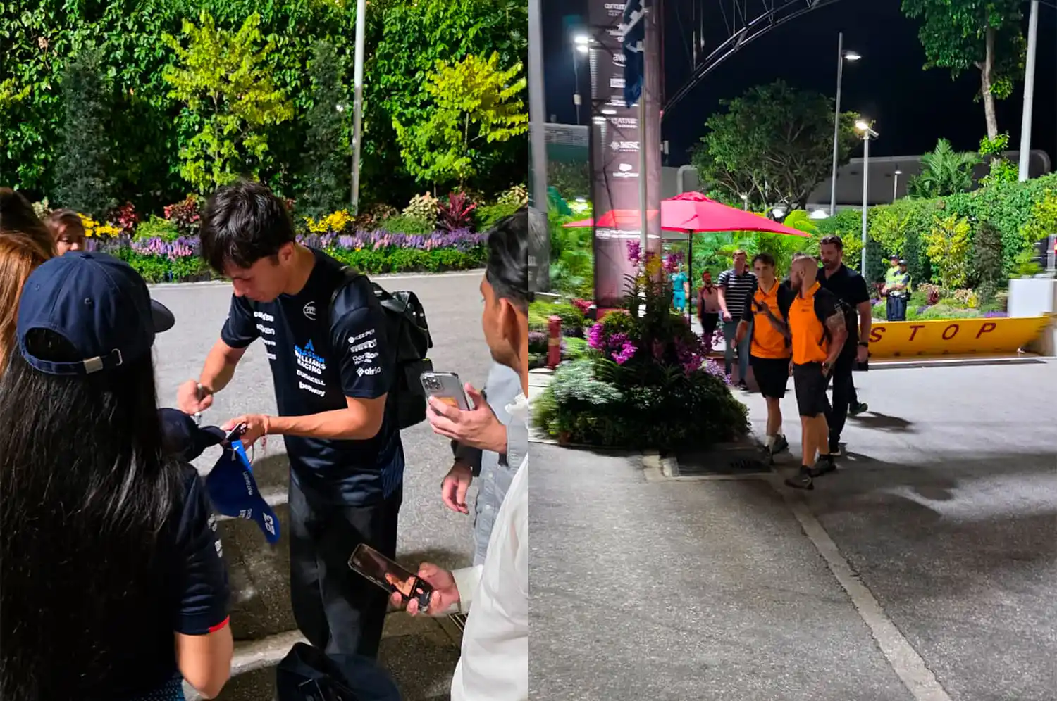 Nicolás Brignone - Vecino de Humberto - Estuvo en el premio de Singapur y logró fotos con los pilotos de F1 - 3