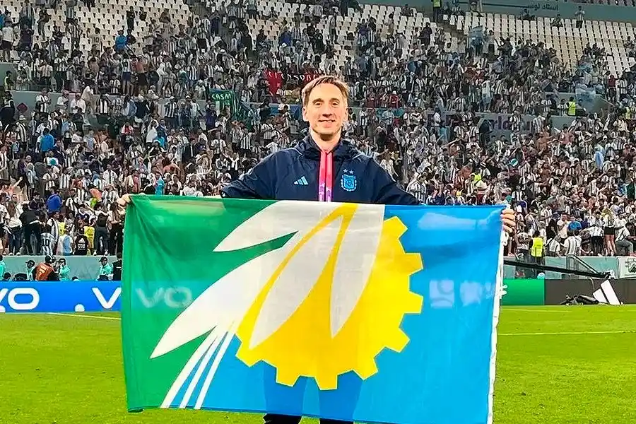 La historia de Matías Manna, el sanvicentino que ocupa un rol clave en el cuerpo técnico de Scaloni