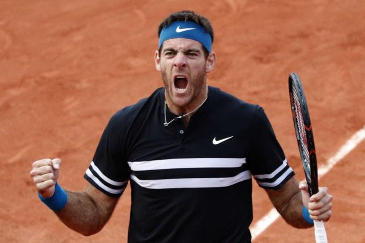 Se suspendió el partido entre Juan Martín del Potro y Marin Cilic