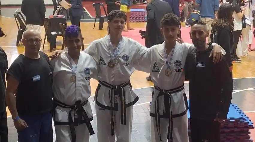 Valioso logro en taekwondo