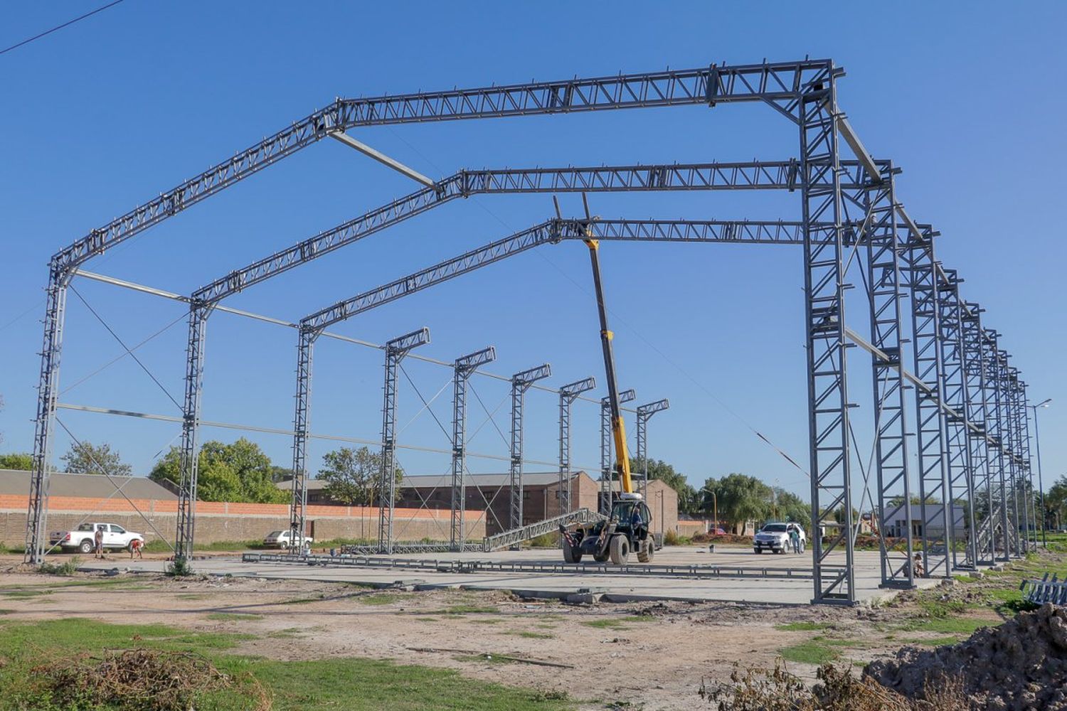 Avanza la construcción del Polideportivo Norte