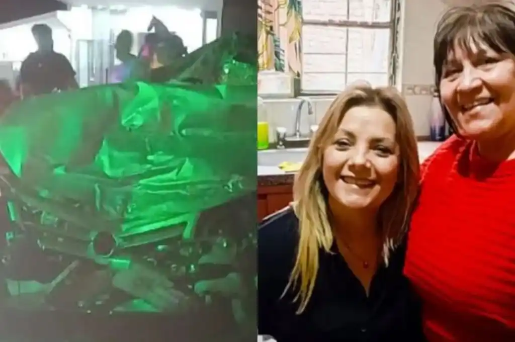 El accidente fue a la altura del kilómetro 1169 de la Ruta Nacional 22, entre General Roca y la localidad de Cervantes. (Fotos: Diario Río Negro/Noticias NQN)