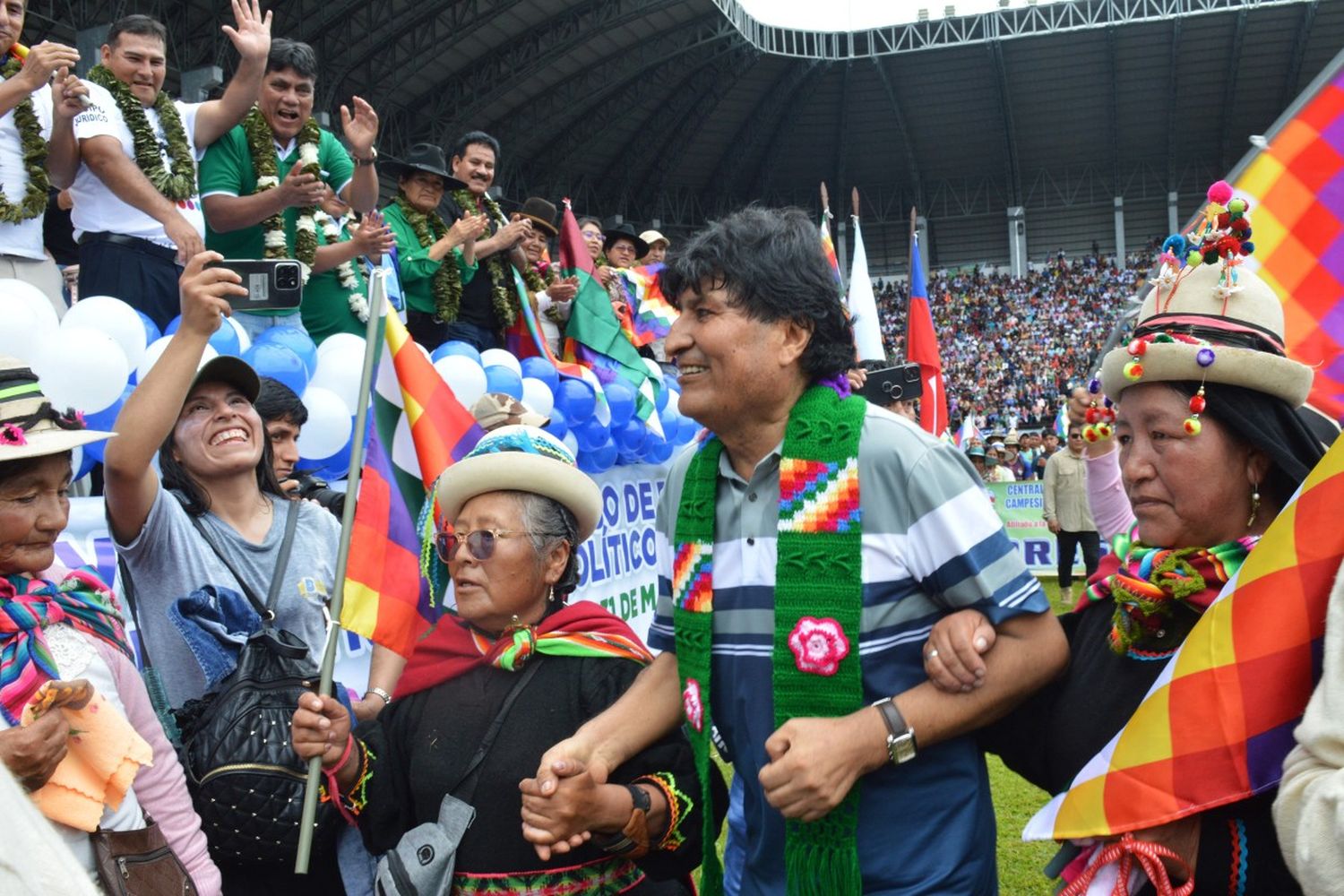 Presentan nuevo partido en Bolivia: EVO PUEBLO