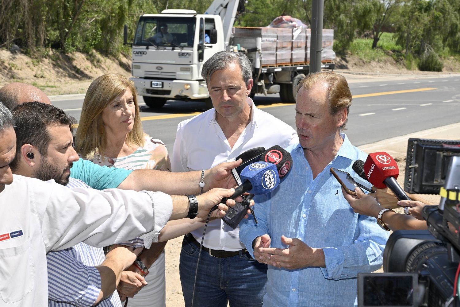 Bordet mencionó que quedan más de 230 obras en marcha