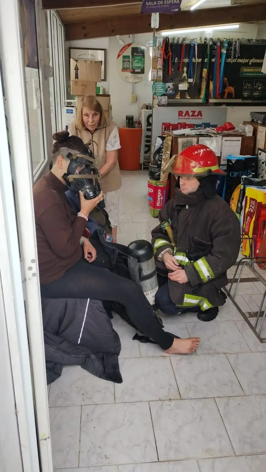 Incendio en Tres de Febrero