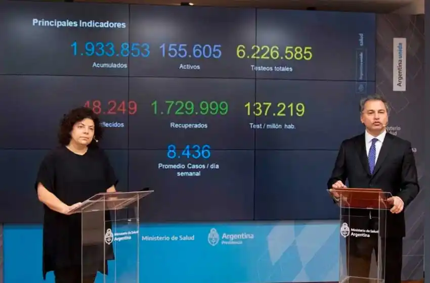 Autoridades sanitarias indicaron que hay una «desaceleración» de casos de coronavirus