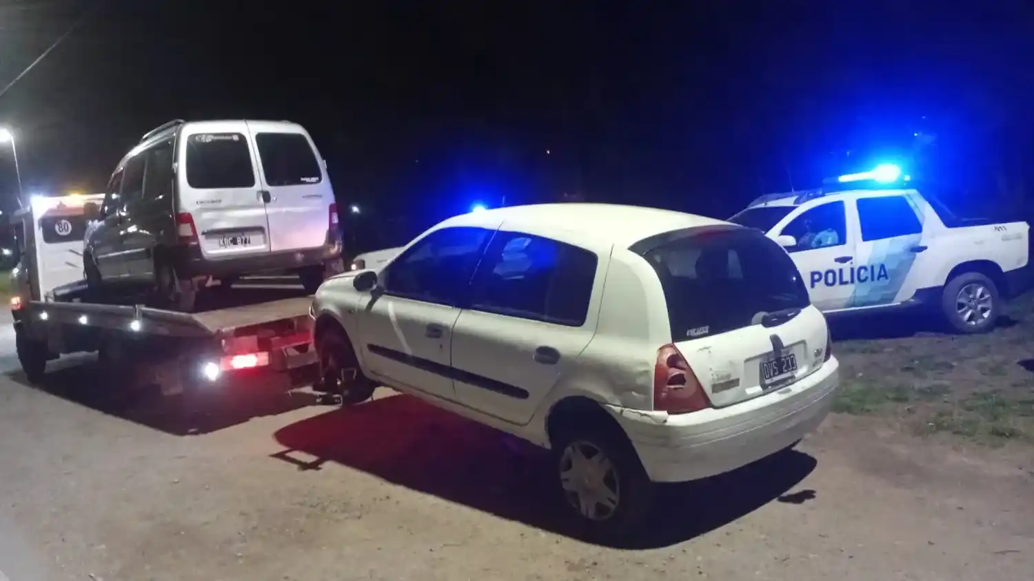 Los dos vehículos fueron secuestrados