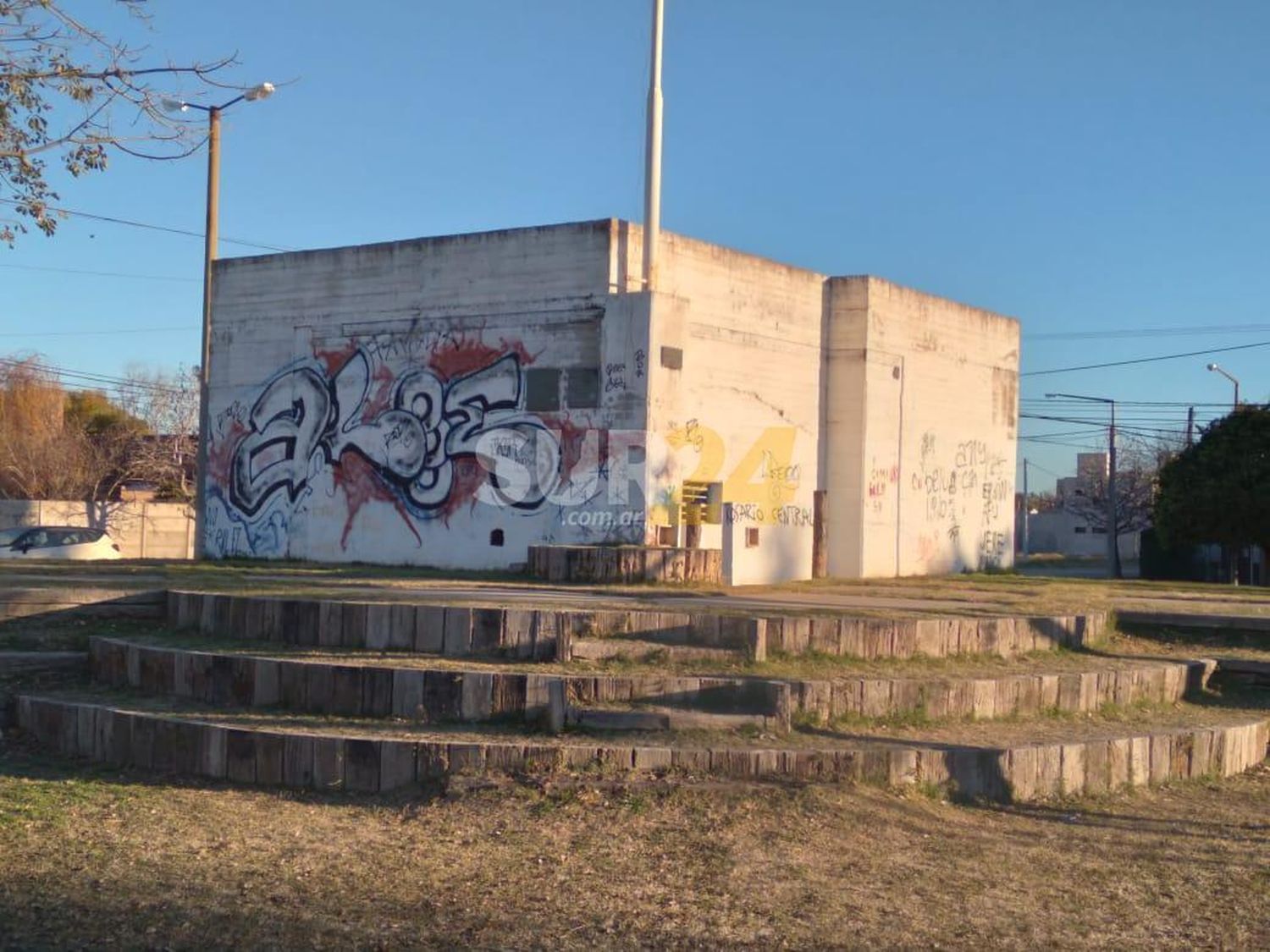 Búnker del centro médico del BID, único sobreviviente del derrumbe