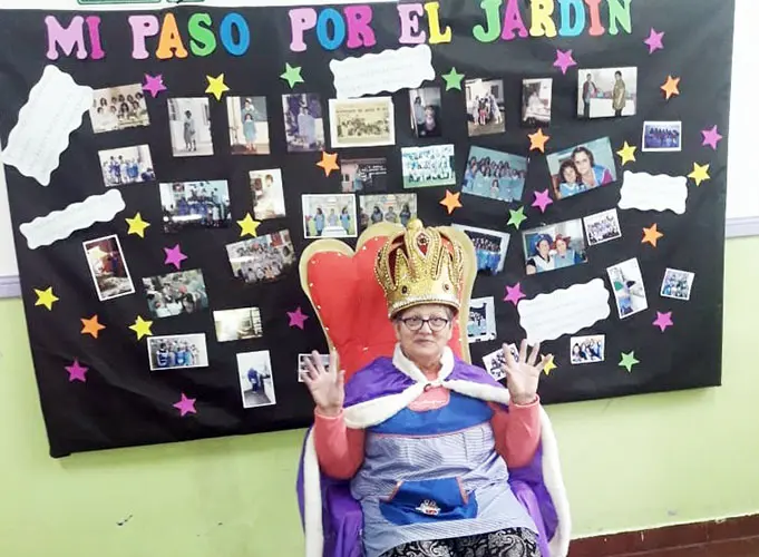 “Tengo lindas anécdotas del jardín, los chicos son muy demostrativos”