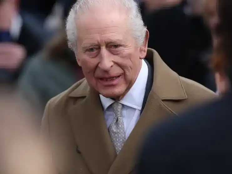 Rey Carlos III de Inglaterra.