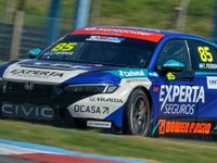 Tiago Pernía lideró la primera tanda de ensayos