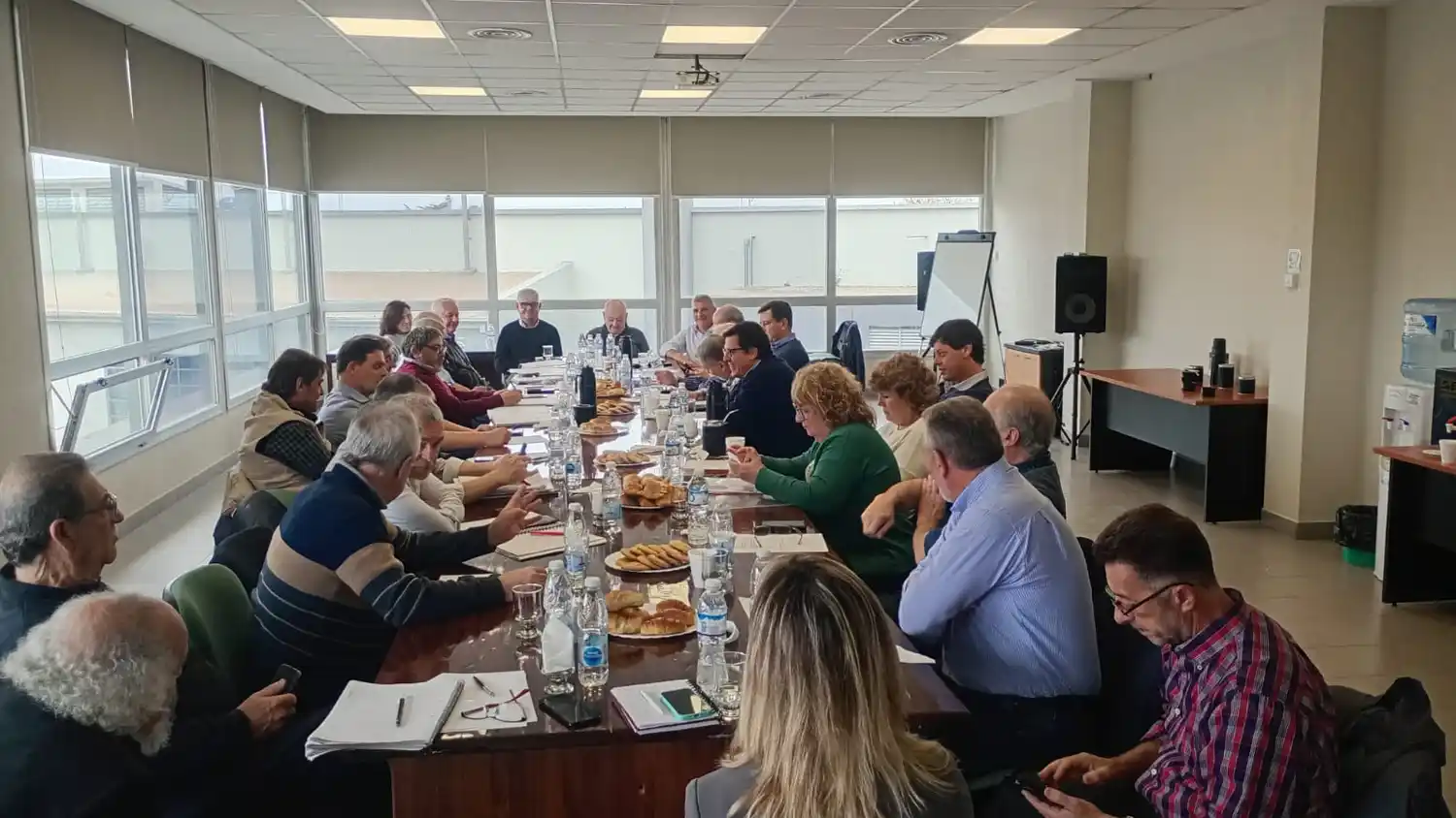 Representantes del sector eléctrico provincial se reunieron en Tandil.