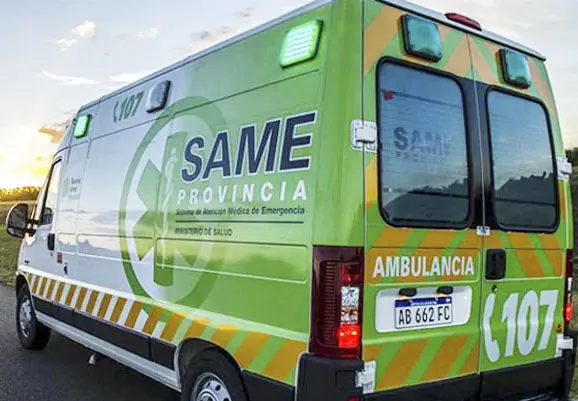 Intensa labor. Desplegaron desde el servicio de emergencias médicas en la madrugada de ayer