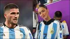 La reacción de Tini Stoessel al posteo de Rodrigo De Paul ante su ausencia en el entrenamiento de la Selección