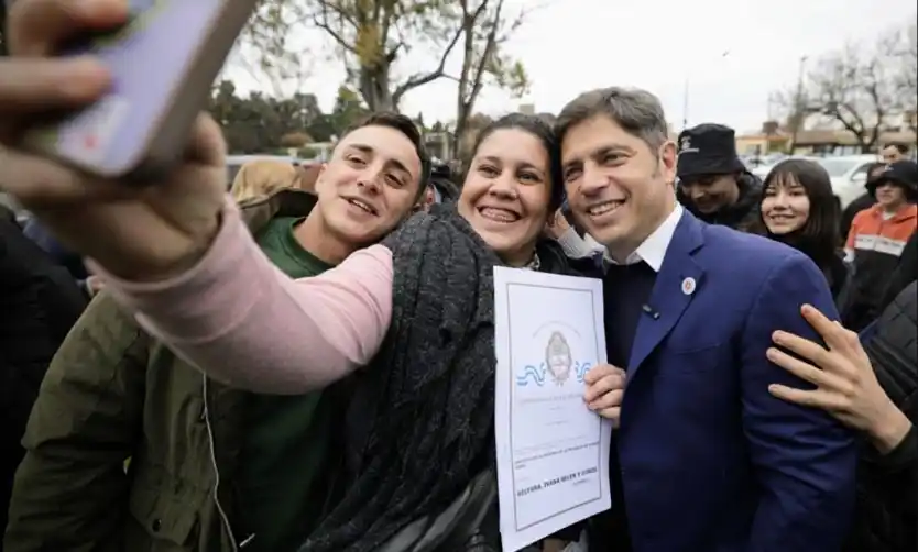 Kicillof: “La motosierra no va a cruzar la General Paz”