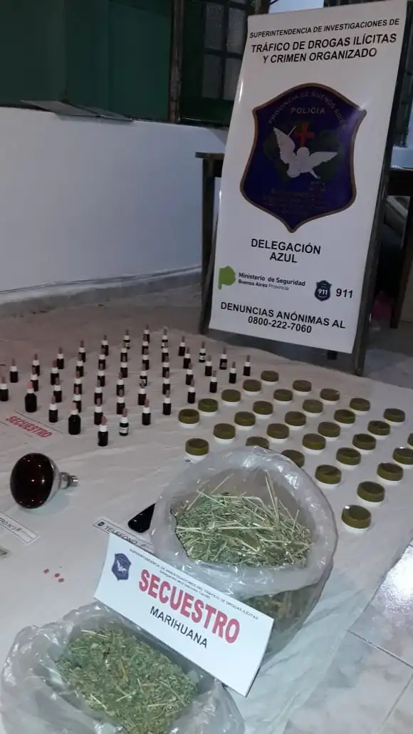 Detuvieron a una persona tras un allanamiento antidroga