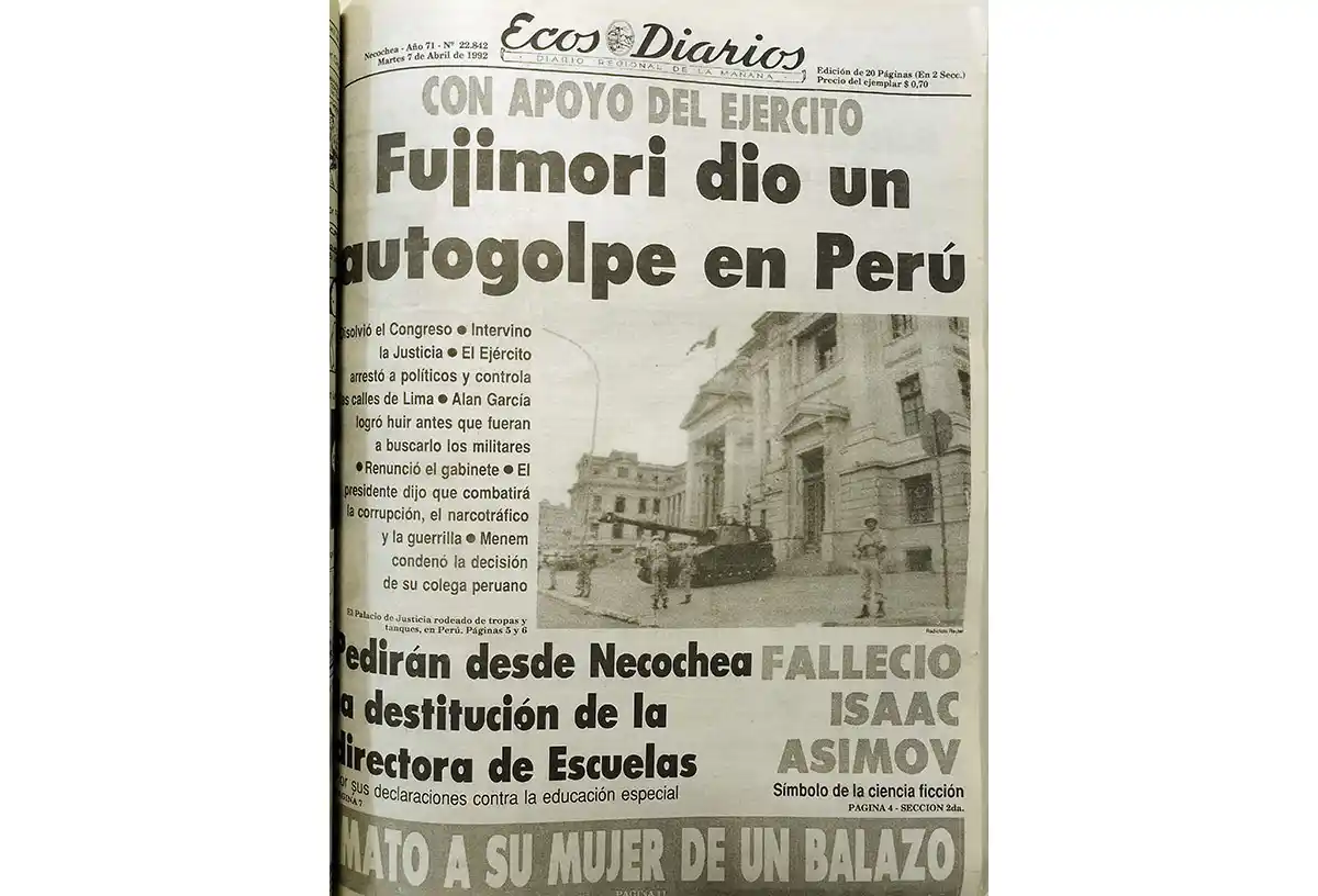 Martes 7 de abril de 1992