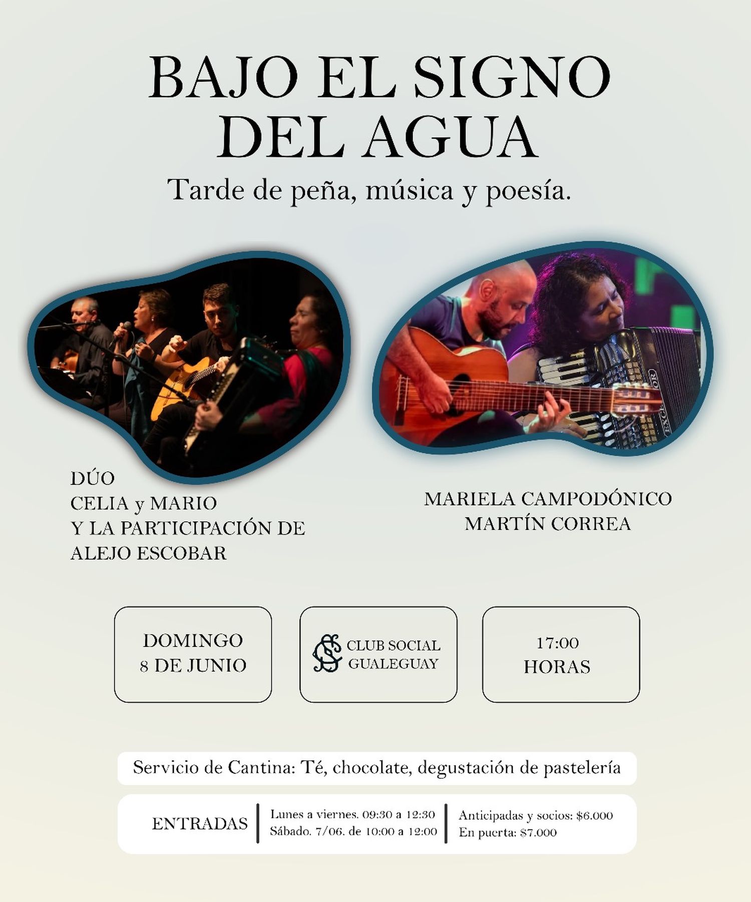 Subcomisión de Cultura presenta “Peña en el Club Social”