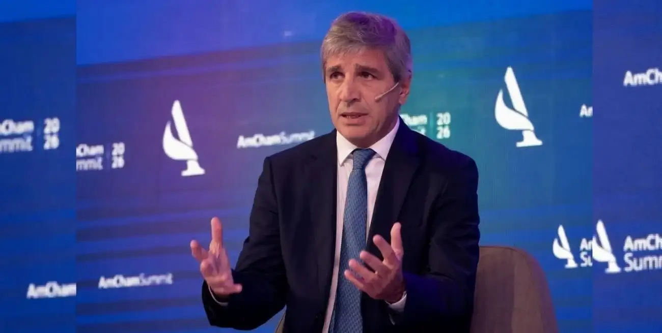 Luis Caputo, ministro de Economía de la Nación.