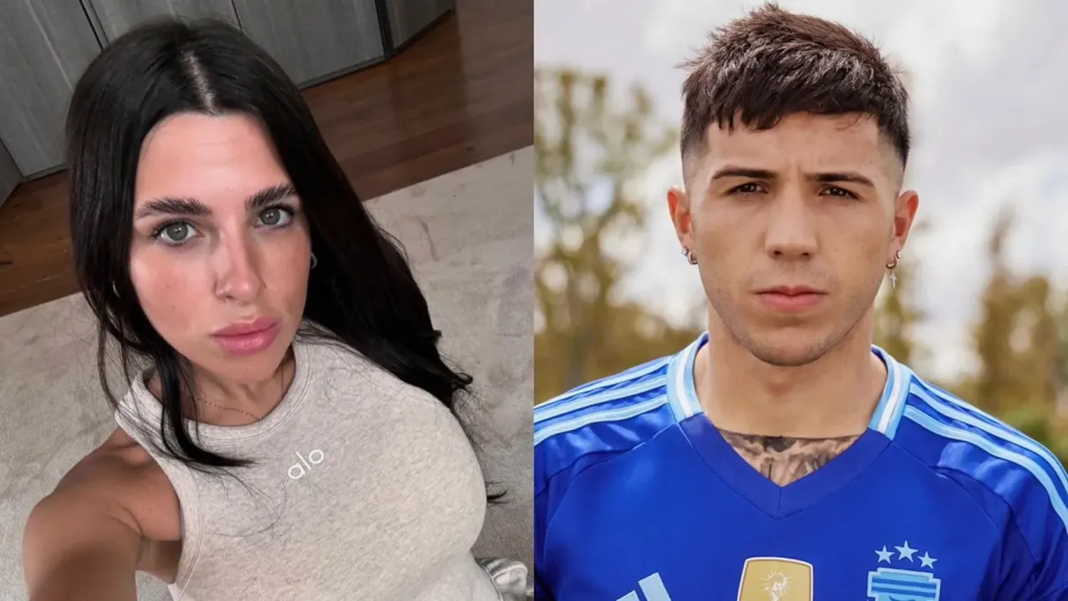 Enzo Fernández y Valentina Cervantes empezaron su relación en 2018; estuvieron en pareja seis años y tuvieron dos hijos