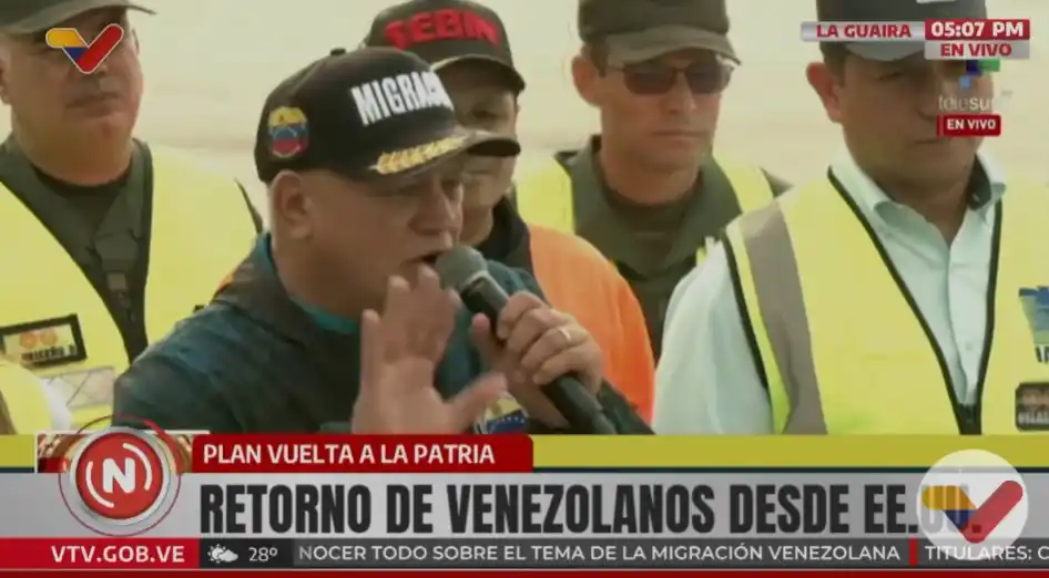 Cabello a República Dominicana: Ojalá nos permitan ayudar a “los venezolanos que tuvieron la mala fortuna de fallecer EN ESE TERRIBLE ACCIDENTE”