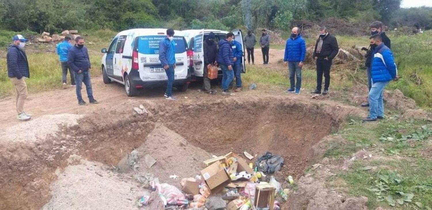 Destruyeron 250 kilos de mercadería en mal estado