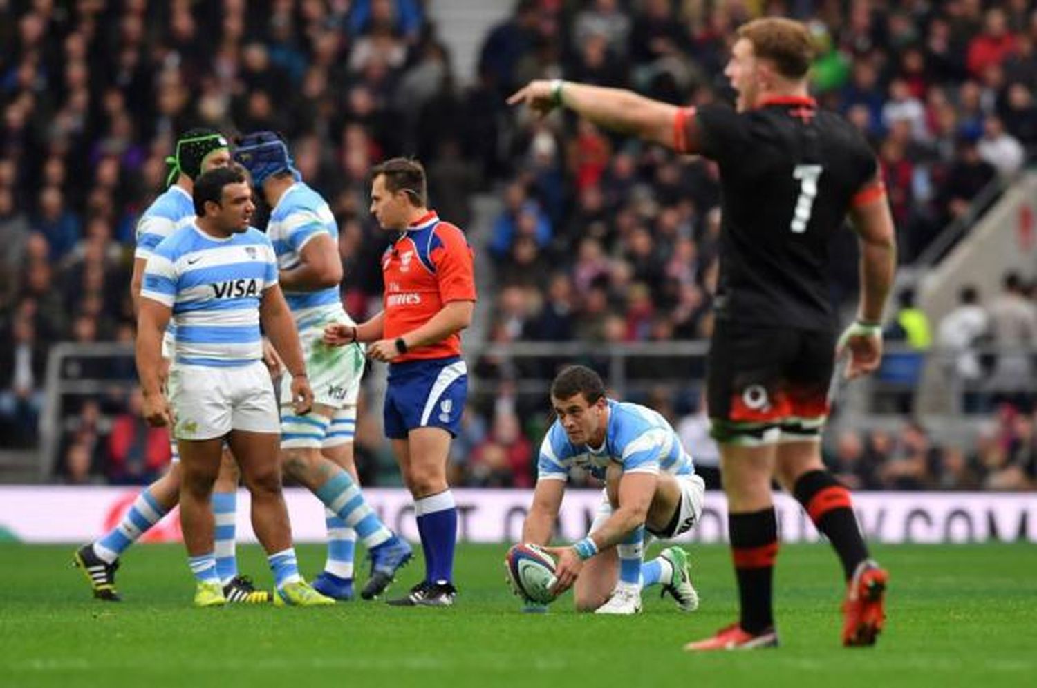 Los Pumas cayeron ante una Inglaterra implacable