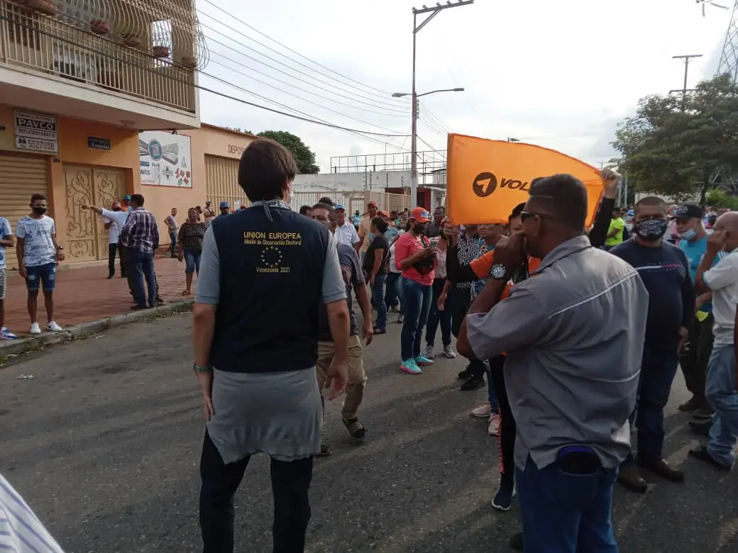 EN FOTOS: Misión de la UE realiza seguimiento a resultados electorales en Barinas