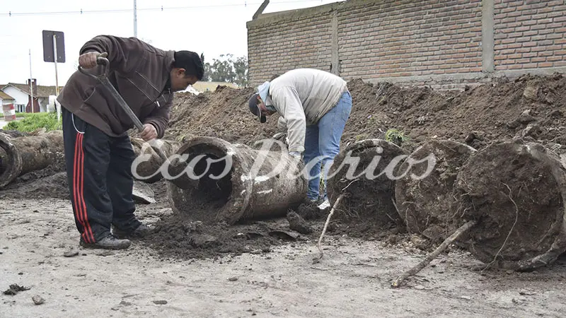 Destapan caños pluviales