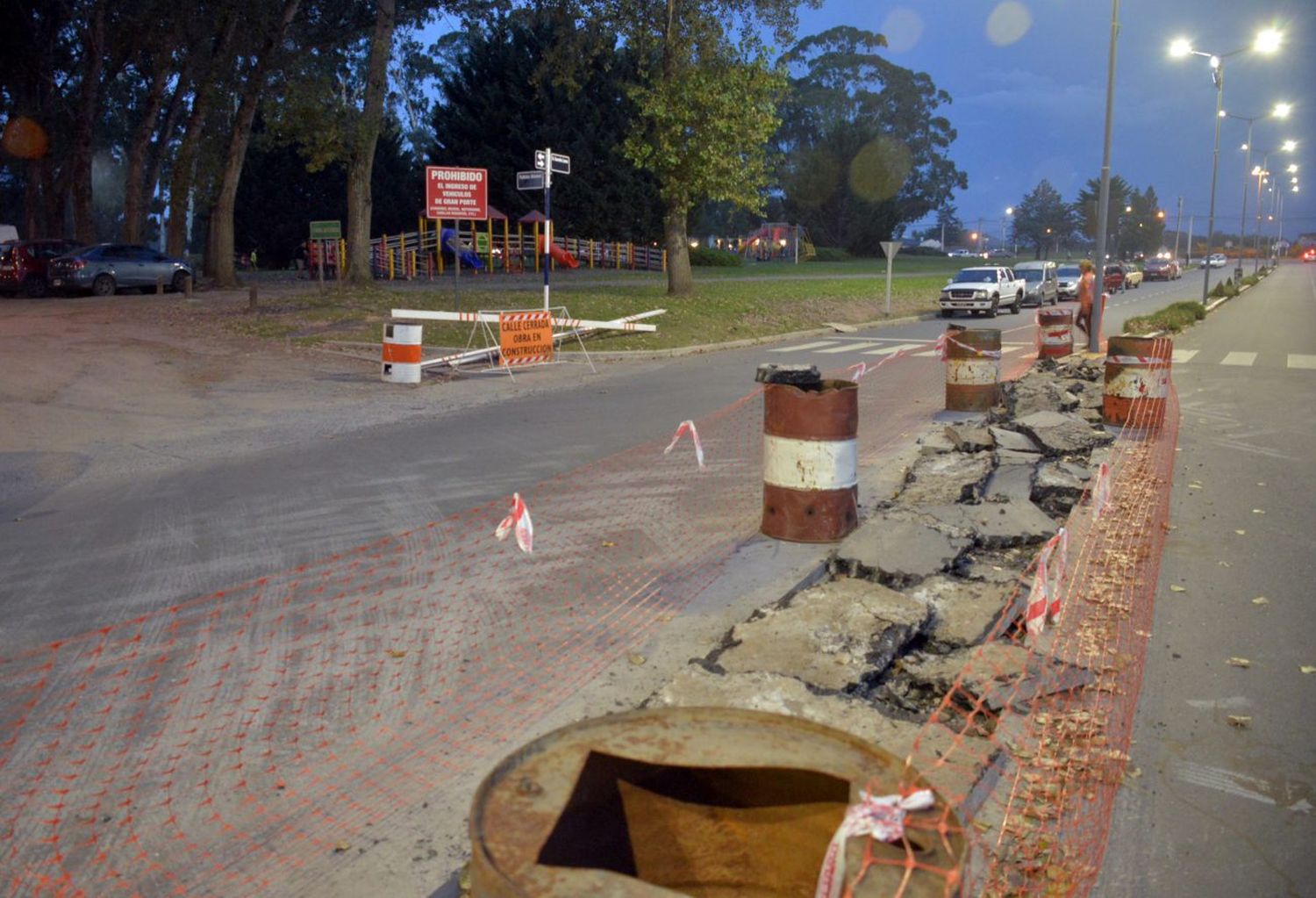 Comenzaron las obras de la primera etapa de la remodelación del Parque Soñado de los Niños