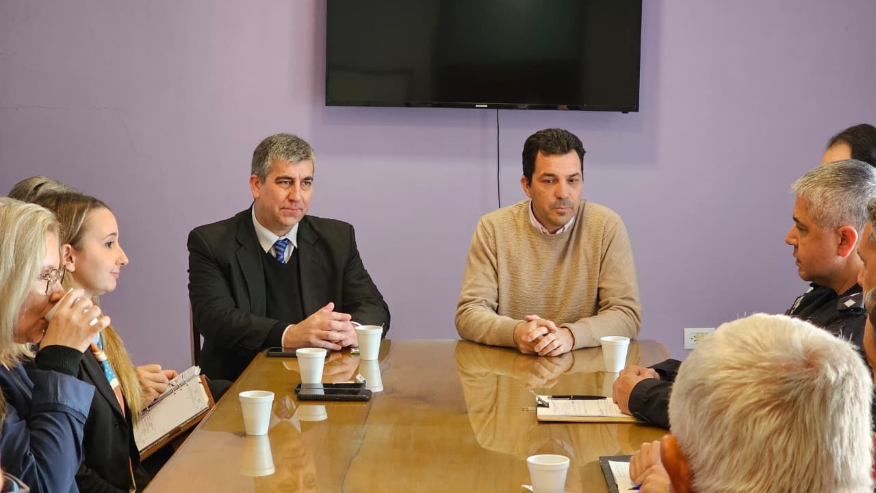 El Fiscal Regional de Rafaela analizó la seguridad en Humberto 1º junto a autoridades y productores
