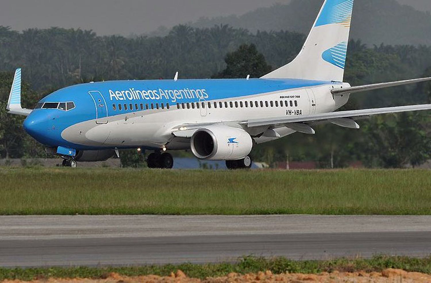 Aerolíneas Argentinas transportó un 9% más de pasajeros a la ciudad