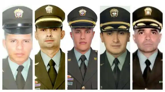 ACCIDENTE EN COLOMBIA deja 5 policías muertos