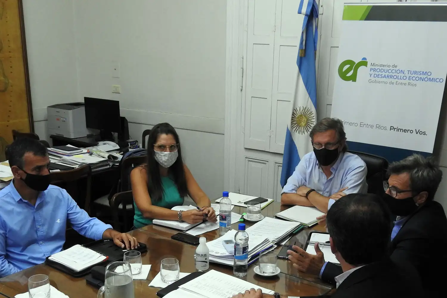 La provincia impulsa obras y planes de desarrollo en el Departamento
