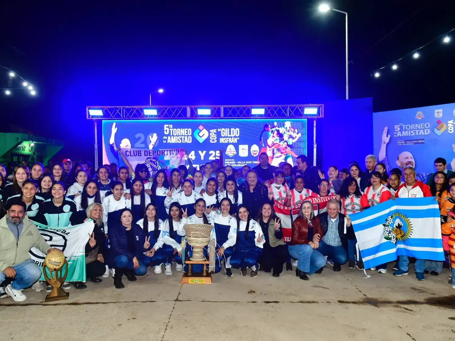 Se presentó la 5° edición del Torneo de la Amistad "Copa Gildo Insfrán"