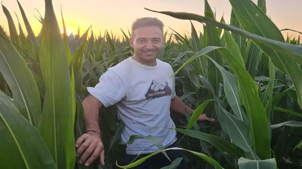 En Arroyito, Nicolás Riba proyectan siembras tempranas de maíz. (Foto: TodoAgro)