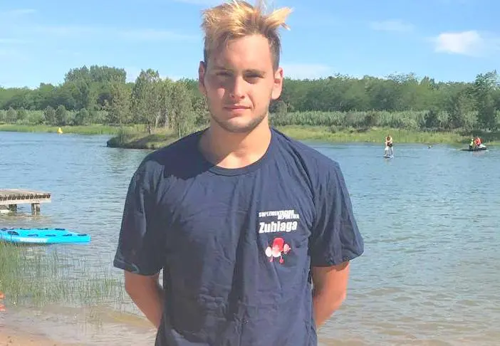 Podio para Gian Pfoh en prueba de aguas abiertas