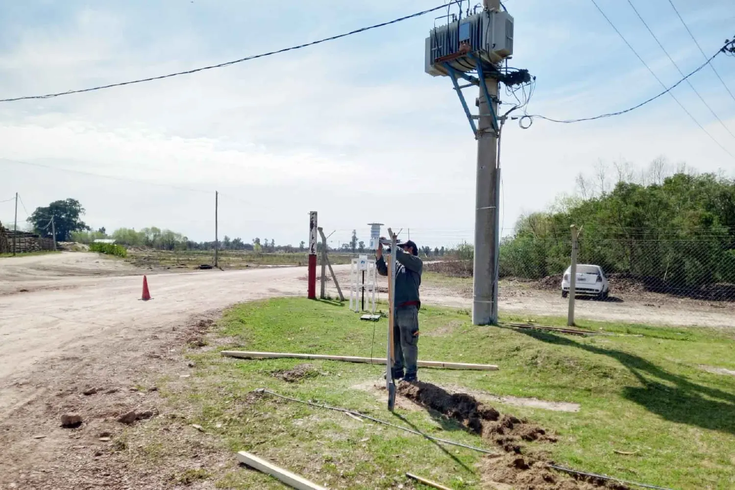 Se instaló una nueva estación meteorológica automática