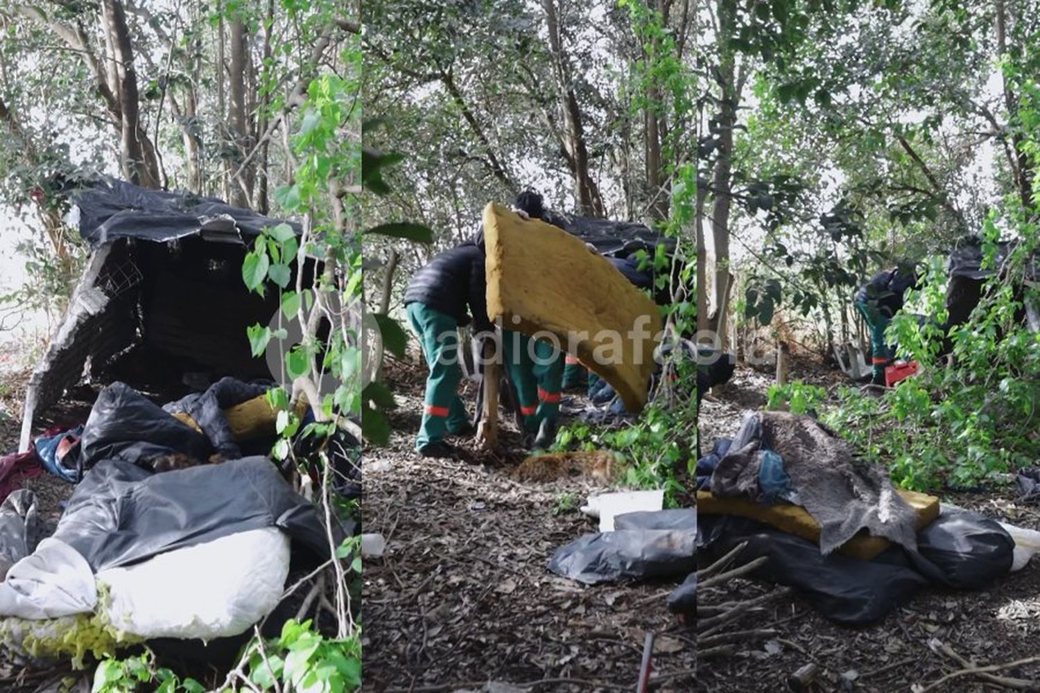 Cuatro personas intentaron usurpar un terreno en barrio 2 de Abril y los desalojaron